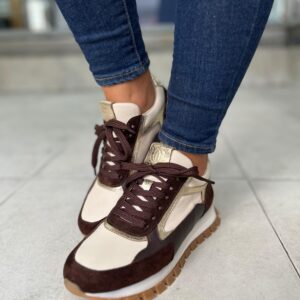 Zapatilla Amparo cuero