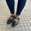 Zapatito Roma Cuero negro - Image 3