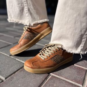 Zapatilla Matera Cuero Oxido